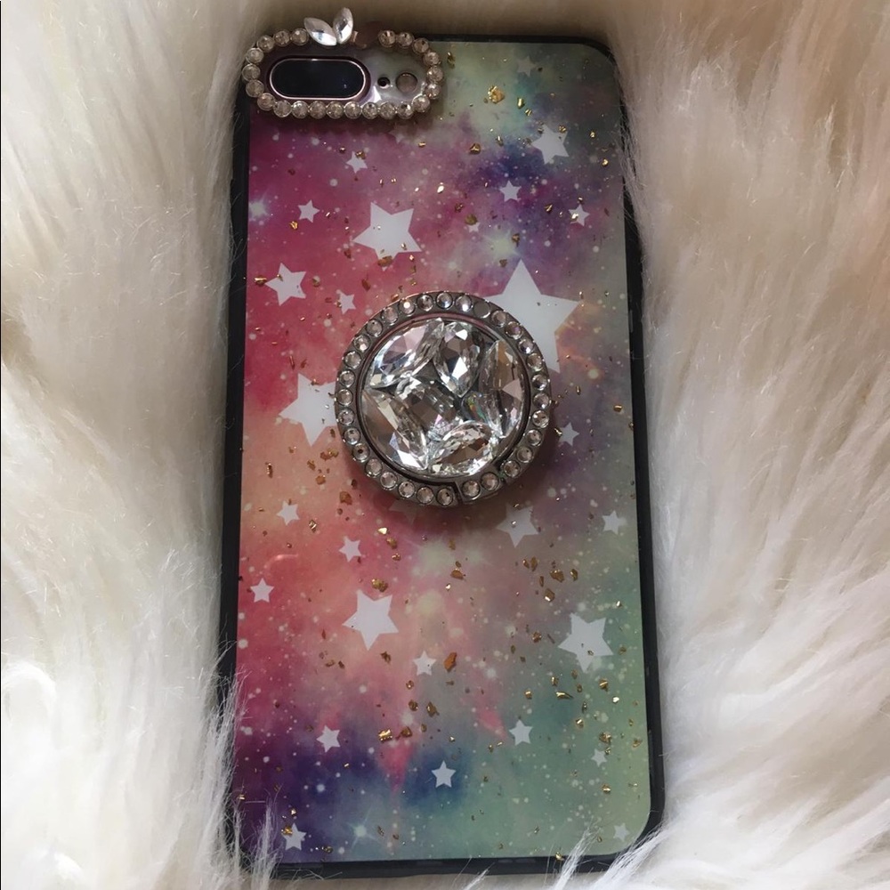 iPhone 7 Plus case with ring stand